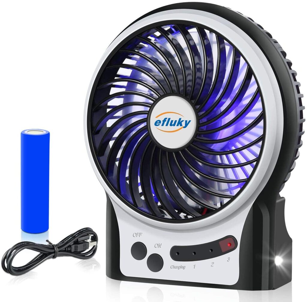 Efluky 3 Speed Mini USB Fan