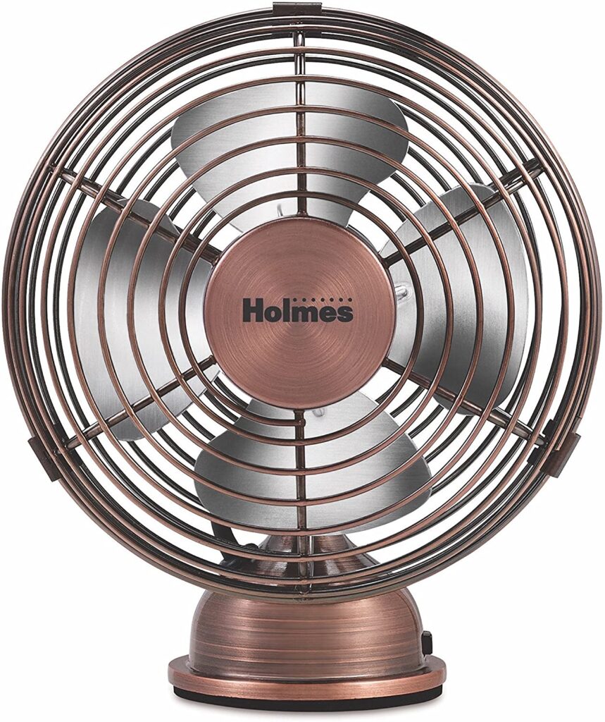 Holmes Heritage USB Desk Fan