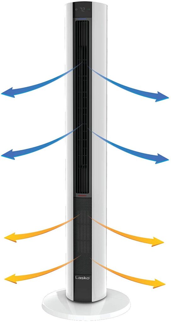 Lasko FH500 Fan Space Heater Combo Tower