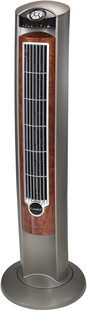 Lasko Wind Curve Portable Electric Oscillating Tower Fan