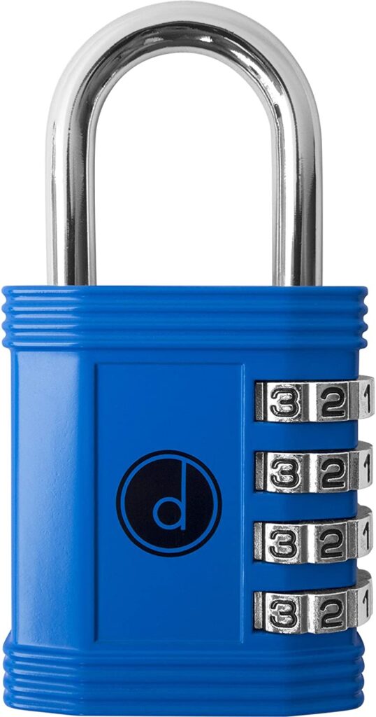 4 Digit Combination Padlock By Desired Tools