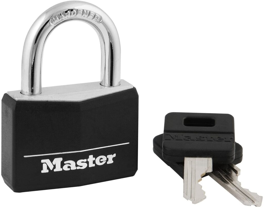 Master Lock 141D Covered Aluminum Keyed Padlock