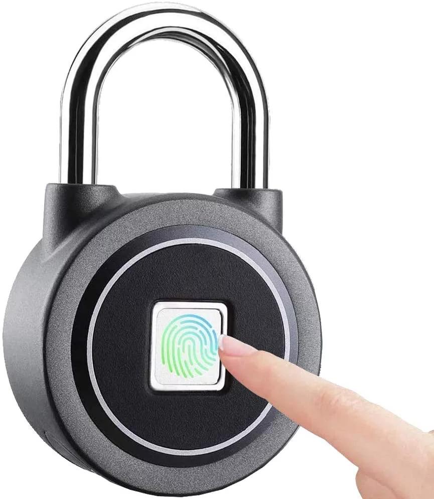 WGCC Fingerprint Keyless Padlock